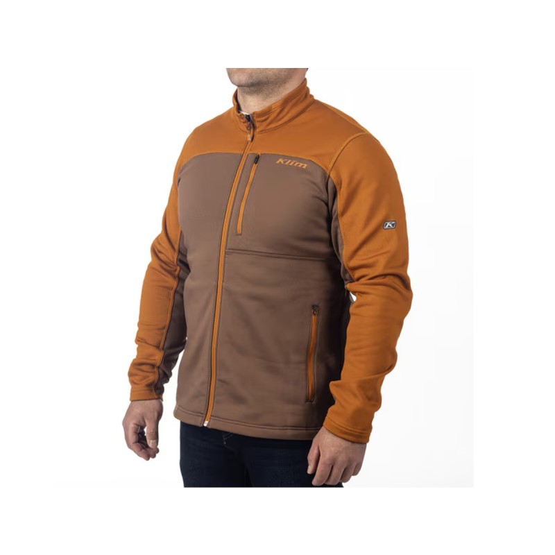 KLIM INFERNO JACKET COCOA BROWN