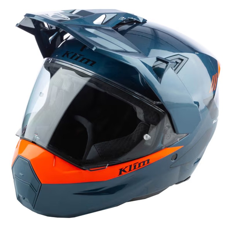 KLIM X1 ALPHA GLOSS CONCEPT PETROL -STRIKE ORANGE