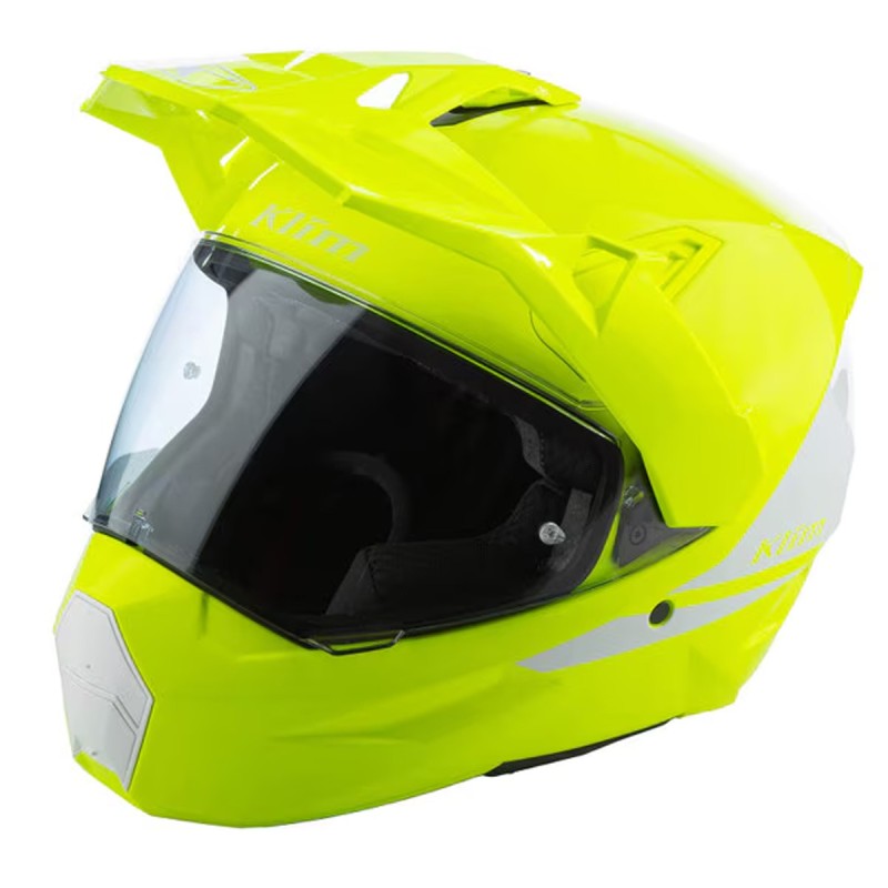 KLIM X1 ALPHA GLOSS HI-VIS-WHITE KLIM X1 ALPHA GLOSS HI-VIS-WHITE