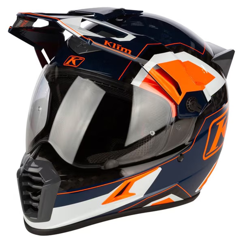KLIM KRIOS PRO STRIKING ORANGE - PETROL