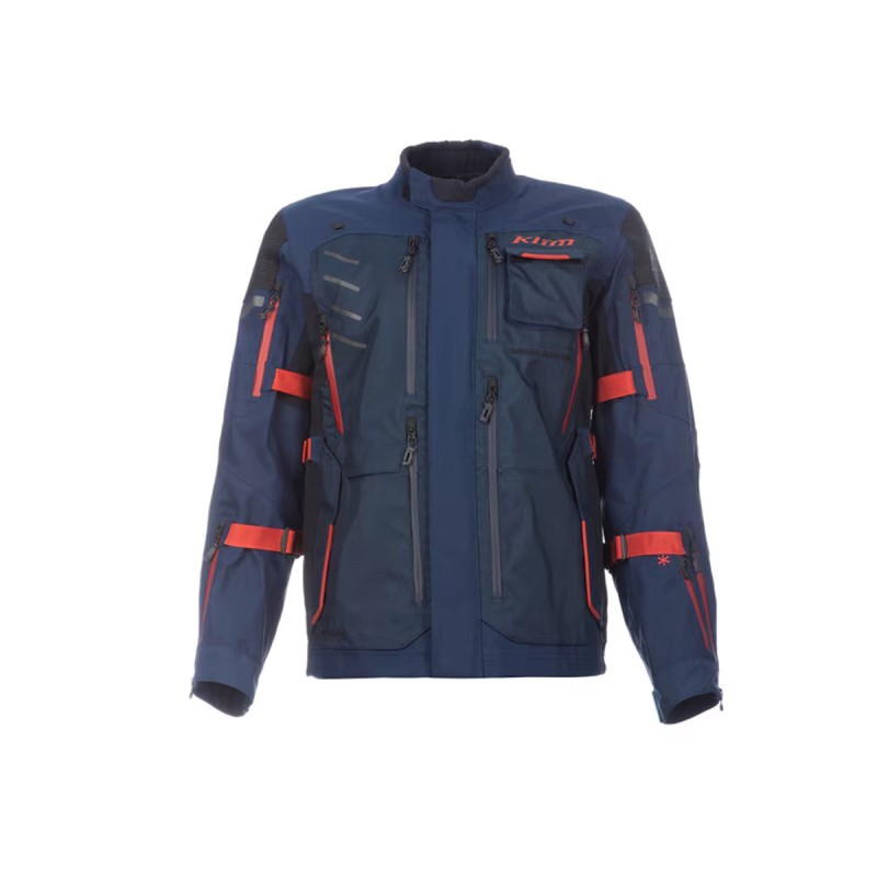 KLIM BADLANDS PRO GTX JACKET DRESS BLUES - RED OXIDE 2026