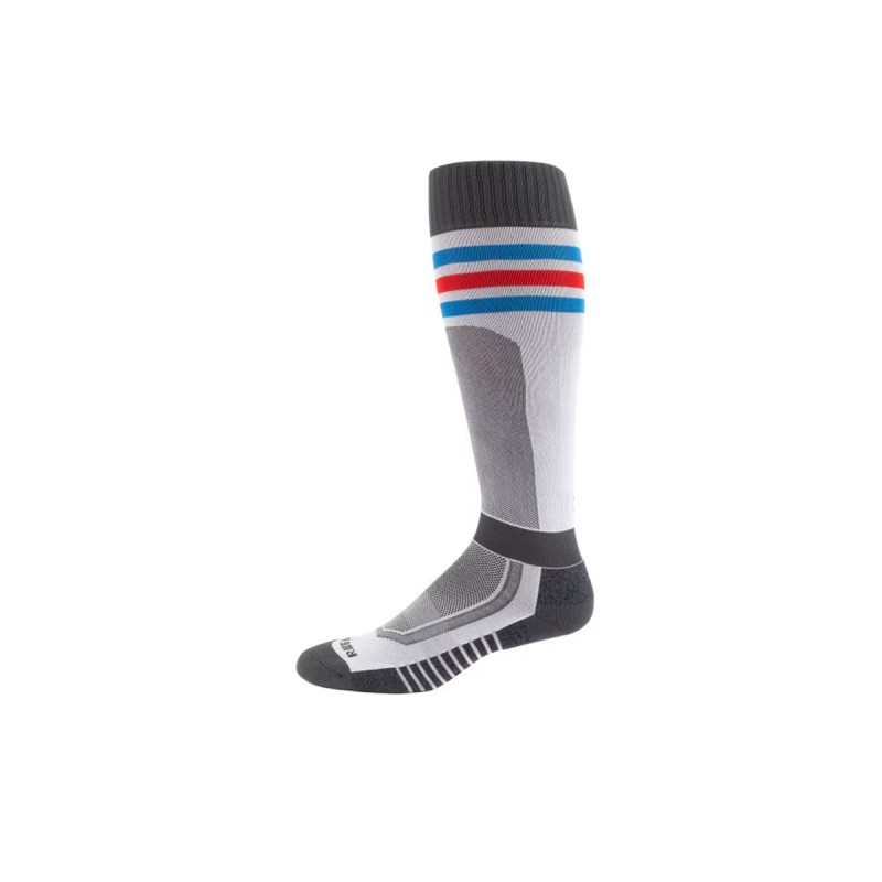 KLIM AGGRESSOR VENTED SOCKS HI-RISE-RED-BLUE