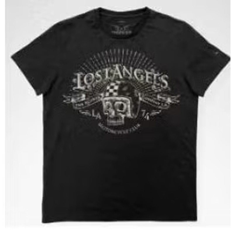 ROKKER SHIRT LOST ANGELS BLACK ROKKER SHIRT LOST ANGELS BLACK