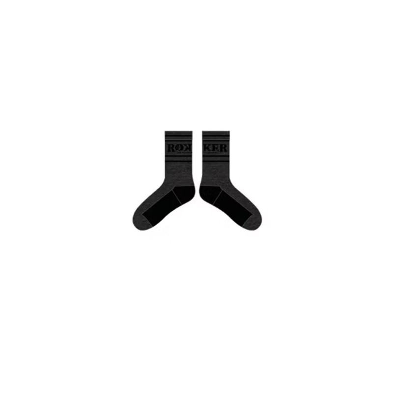ROKKER SOCKEN CLASSIC ANTHRACITE-BLACK