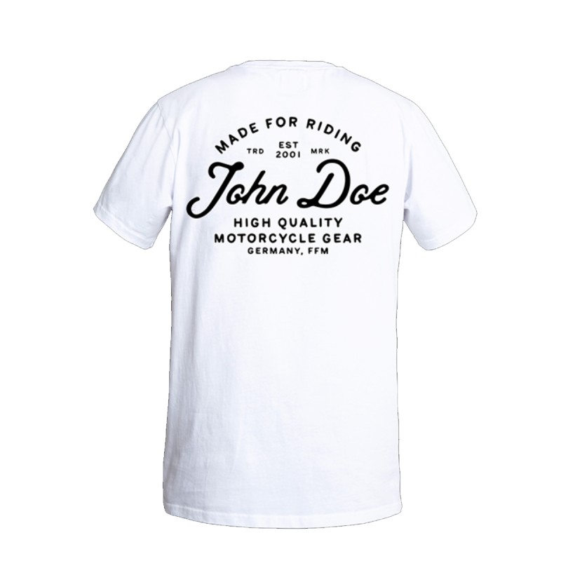 JOHNDOE T-SHIRT ROSE WHITE