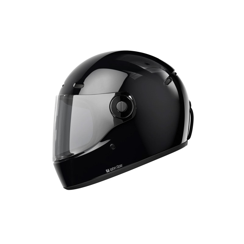 JOHNDOE MOTORRADHELM GLOSSY BLACK JOHNDOE MOTORRADHELM GLOSSY BLACK