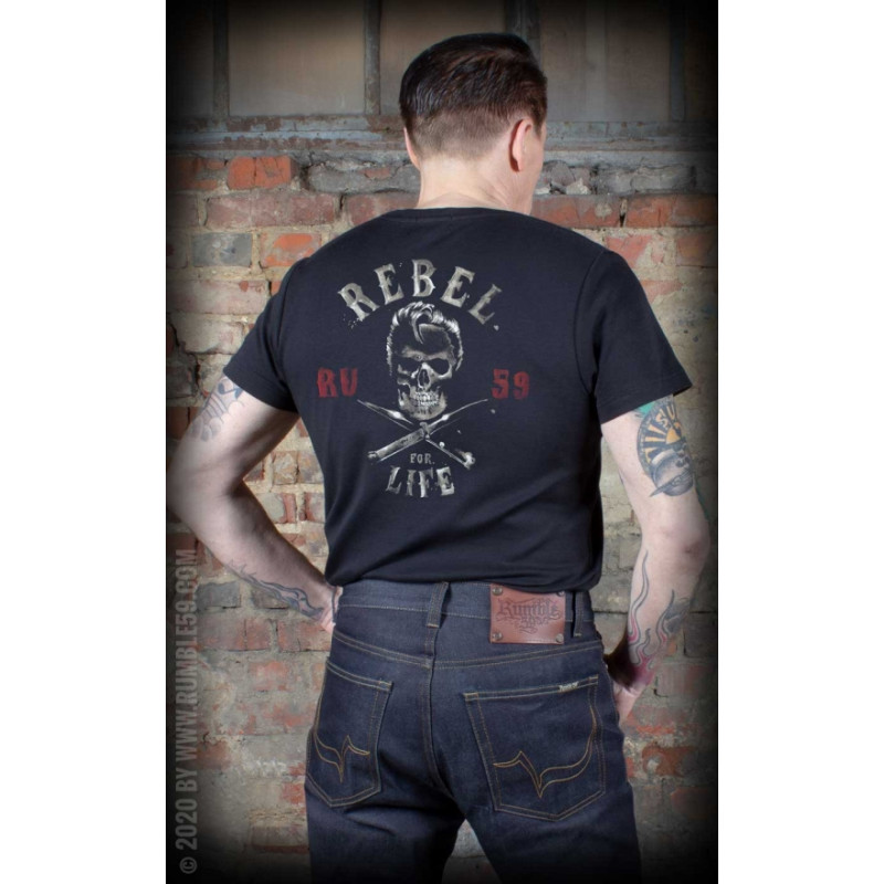 RUMBLE59 T-SHIRT REBEL FOR LIFE