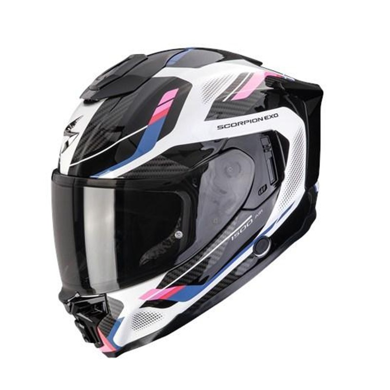 SCORPION EXO-1500 AIR SLEEK WHITE BLACK PINK SCORPION EXO-1500 AIR SLEEK WHITE BLACK PINK
