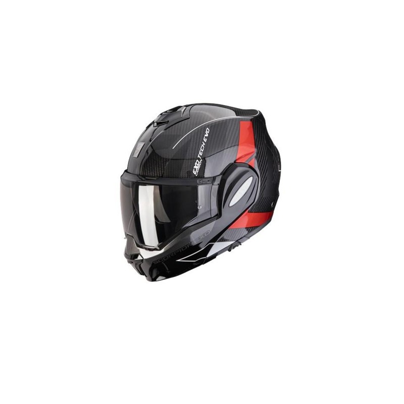SCORPION EXO-TECH EVO CARBON HOLOGRAM RED