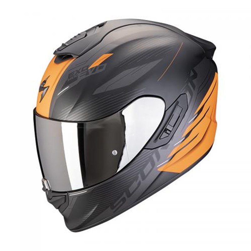 SCORPION EXO-1400 EVO II AIR LUMA MATT ORANGE