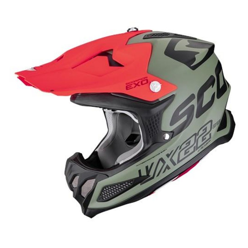 SCORPION VX-22 AIR UPDOWN RED GEEN